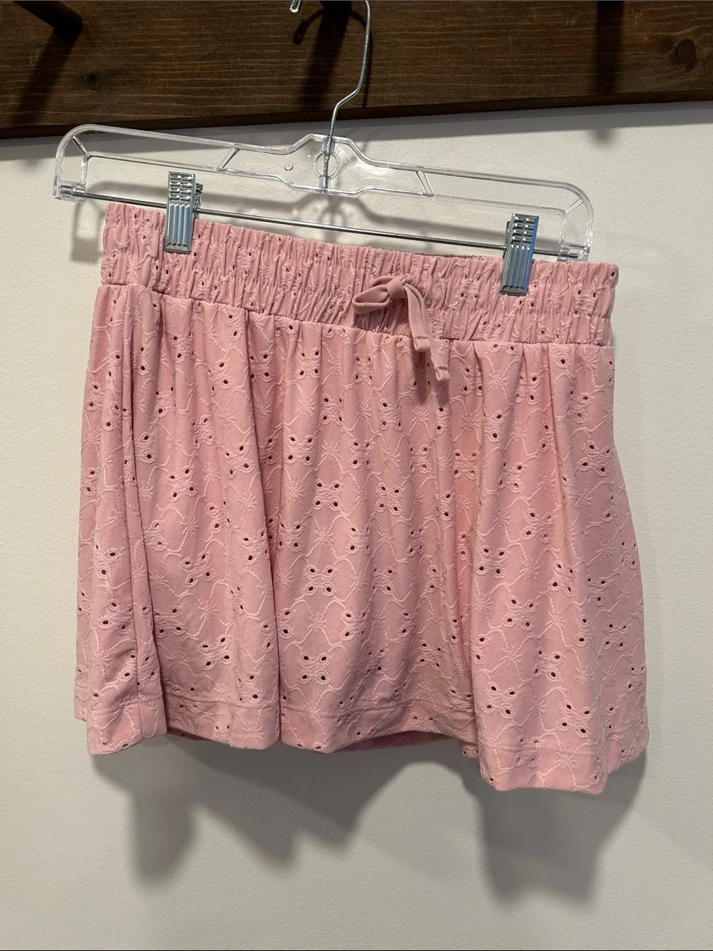 abercrombie kids Pink Eyelet Skirt